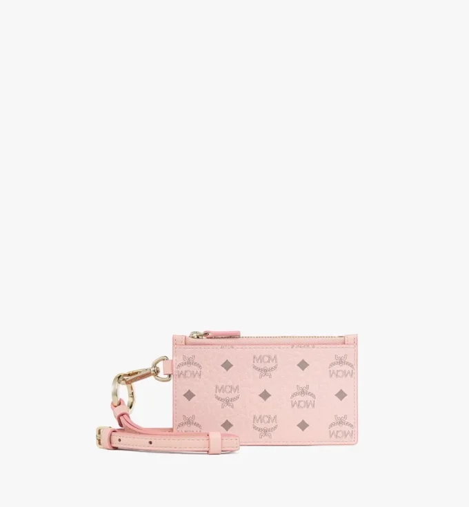 Aren Lanyard Card Case in Visetos Aren Lanyard Card Case in Visetos