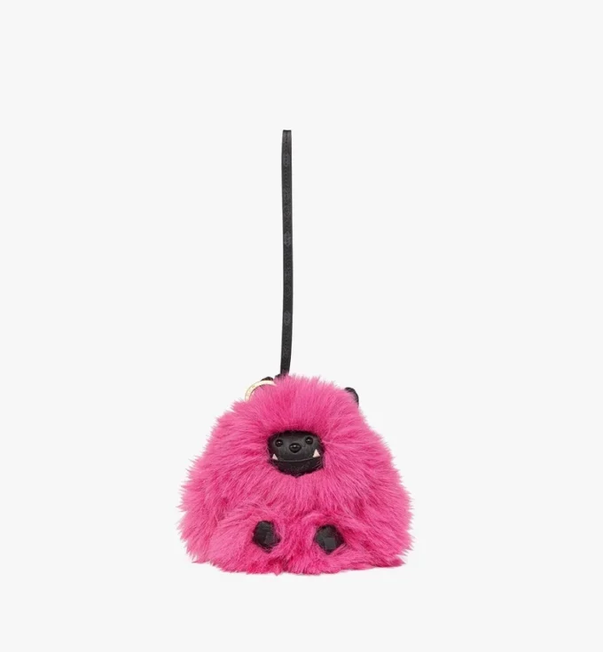 Aren Marsdog Charm in Faux Fur Visetos