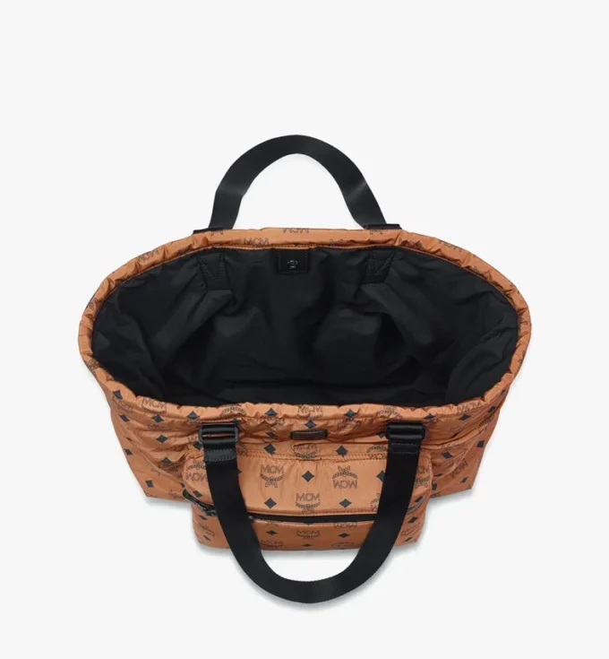 Aren Packable Tote in Monogram Nylon Aren Packable Tote in Monogram Nylon