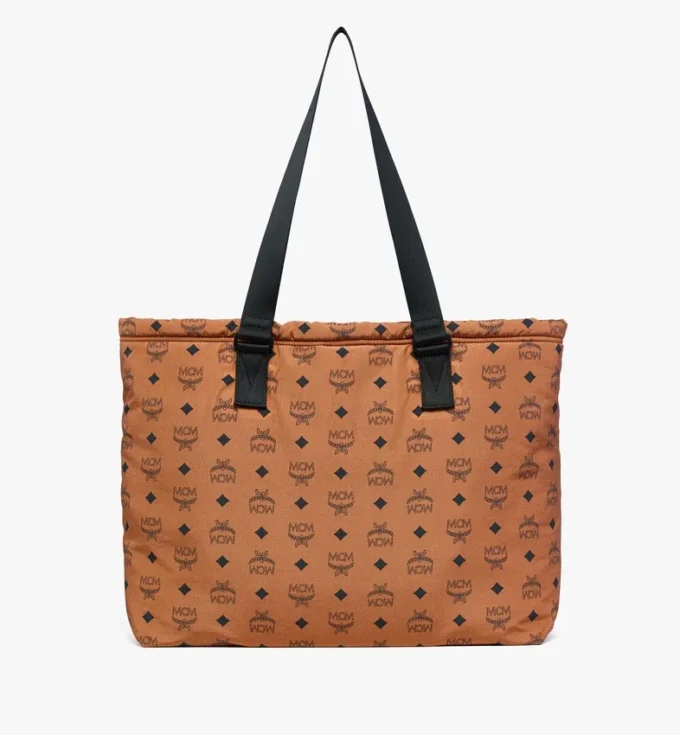Aren Packable Tote in Monogram Nylon Aren Packable Tote in Monogram Nylon