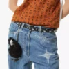 Aren 1″ Belt in Galactic Gala Visetos