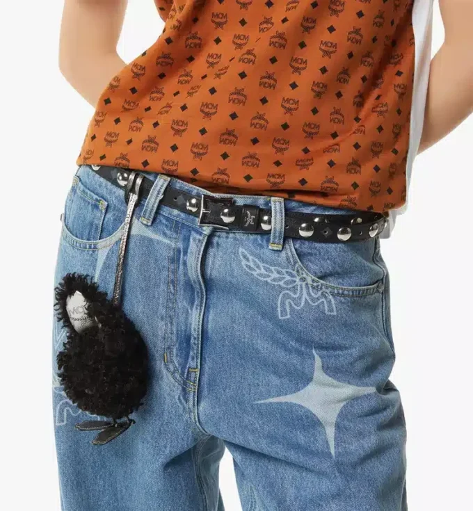 Aren 1″ Belt in Galactic Gala Visetos