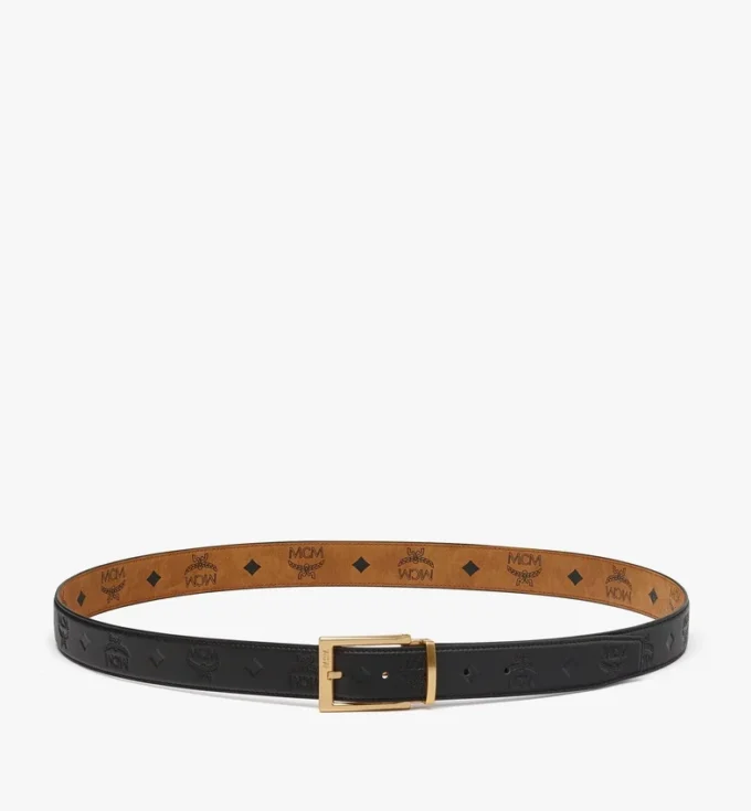 Aren Reversible Belt 1.3″ In Embossed Monogram Leather