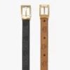 Aren Reversible Belt 1.3″ In Embossed Monogram Leather