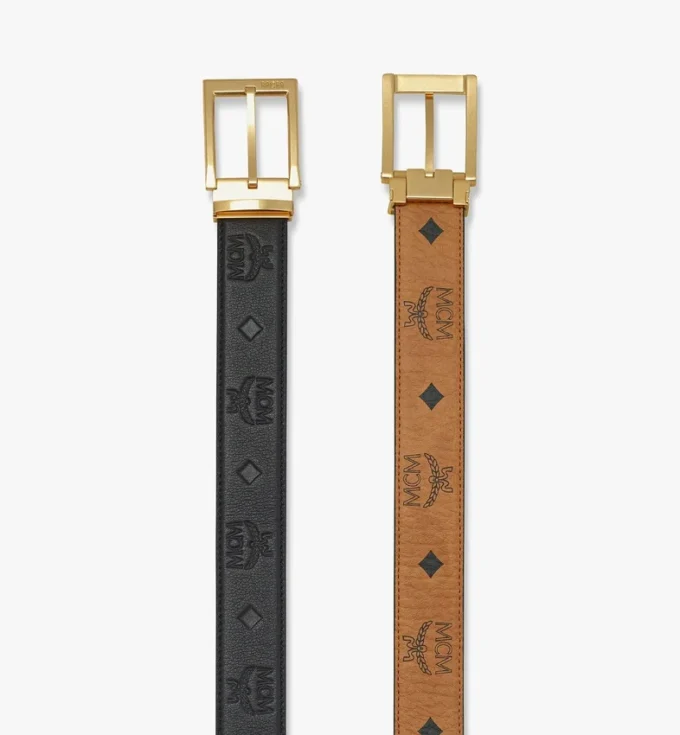 Aren Reversible Belt 1.3″ In Embossed Monogram Leather