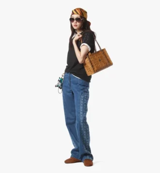Aren School Bag Tote in Visetos