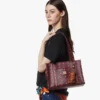 Aren School Bag Tote in Visetos