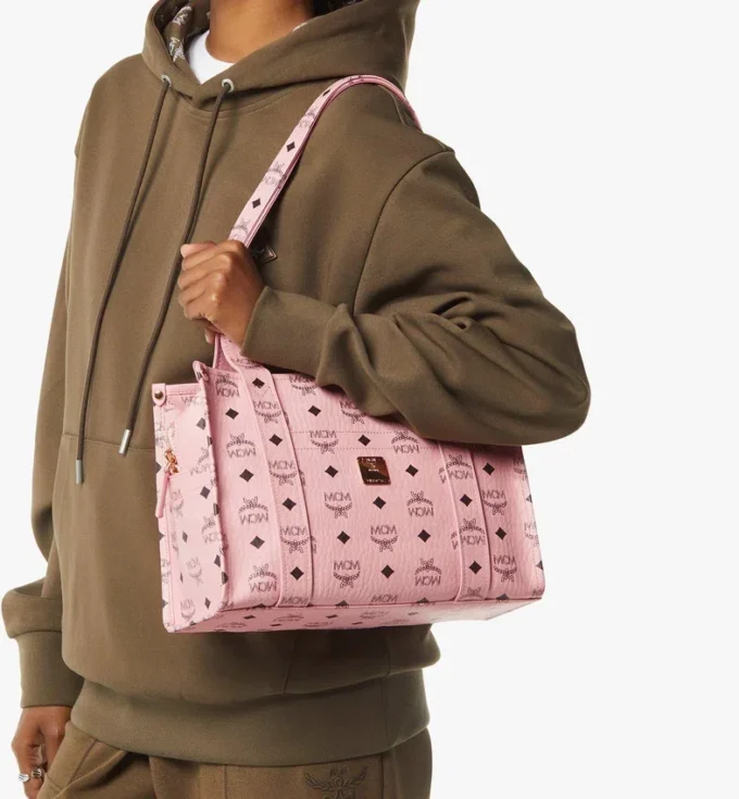 Aren School Bag Tote in Visetos