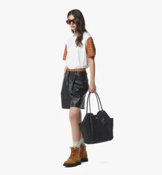 Aren Shopper in Econyl® and Leather