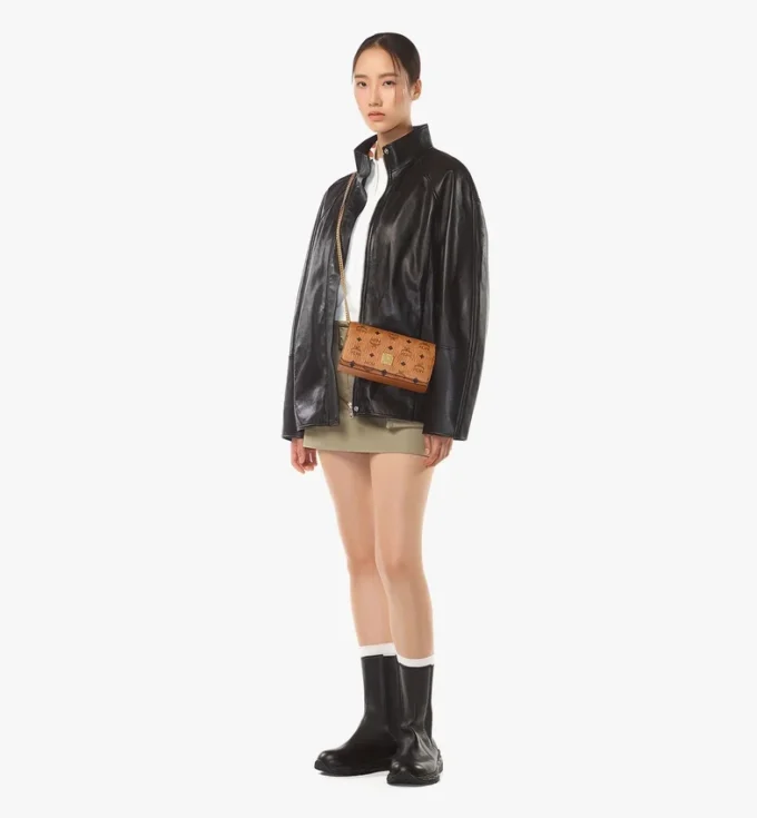 Aren Shoulder Bag in Visetos Aren Shoulder Bag in Visetos