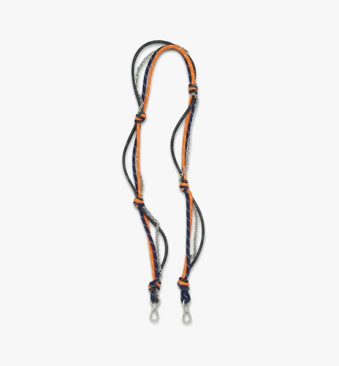 Aren Shoulder Strap in Cotton and Visetos