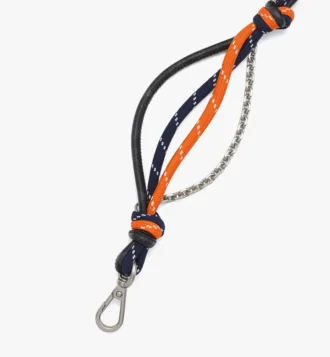 Aren Shoulder Strap in Cotton and Visetos