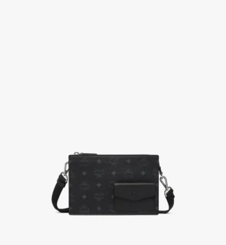 Aren Standing Crossbody Pouch in Visetos