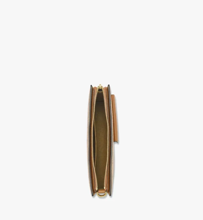 Aren Standing Crossbody Pouch in Visetos Aren Standing Crossbody Pouch in Visetos