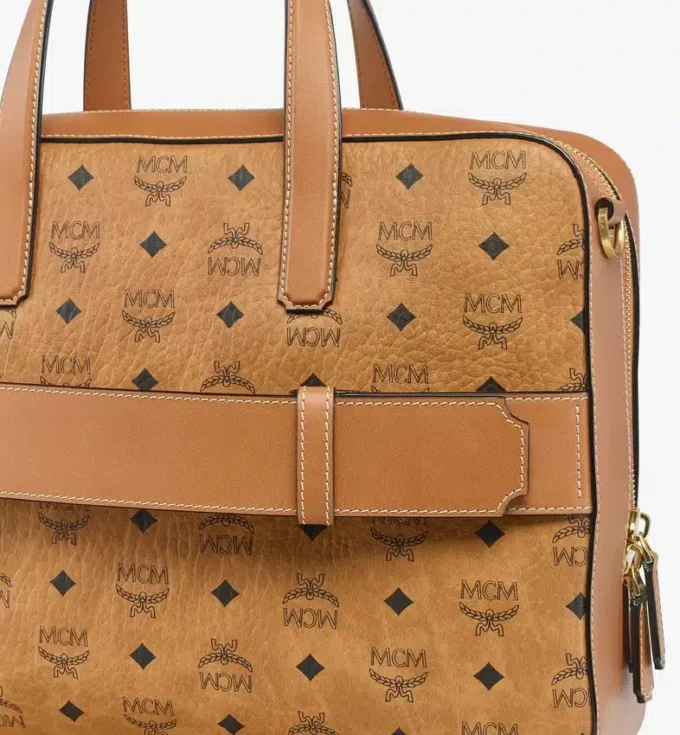 Aren Tote in Visetos Leather Mix