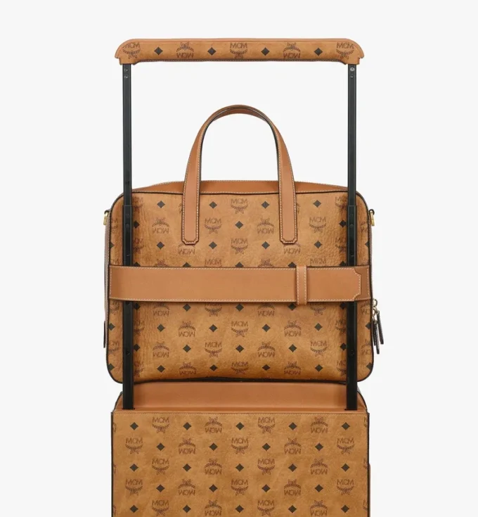 Aren Tote in Visetos Leather Mix