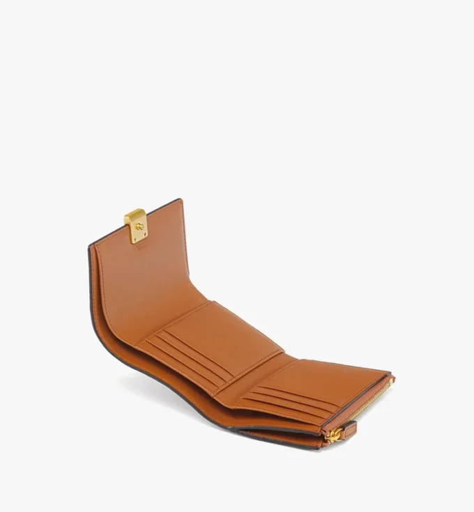 Aren Trifold Wallet in Visetos