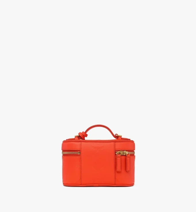 Aren Vanity Case in Maxi Monogram Leather