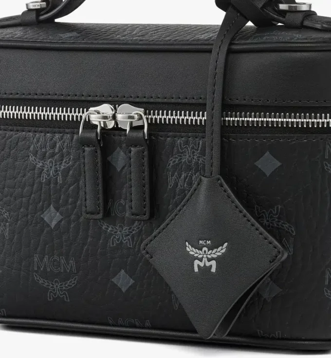 Aren Vanity Case in Visetos Leather Mix Aren Vanity Case in Visetos Leather Mix