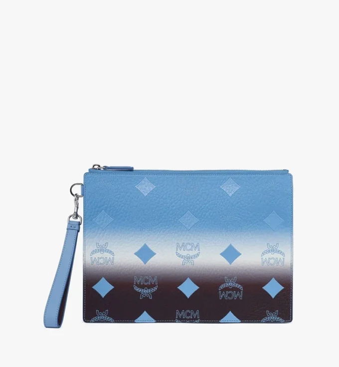Aren Wristlet Pouch in Gradation Visetos