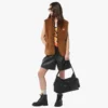 Aren Zip Hobo in Econyl® and Monogram Print Leather Aren Zip Hobo in Econyl® and Monogram Print Leather