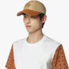 Classic Cap in Econyl® and Leather Classic Cap in Econyl® and Leather
