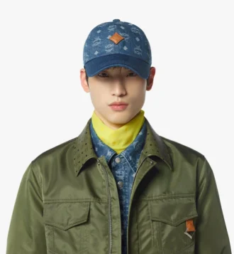 Classic Cap in Monogram Denim Jacquard Classic Cap in Monogram Denim Jacquard