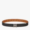 Claus Fluted M Belt 1.5″ In Grained Leather