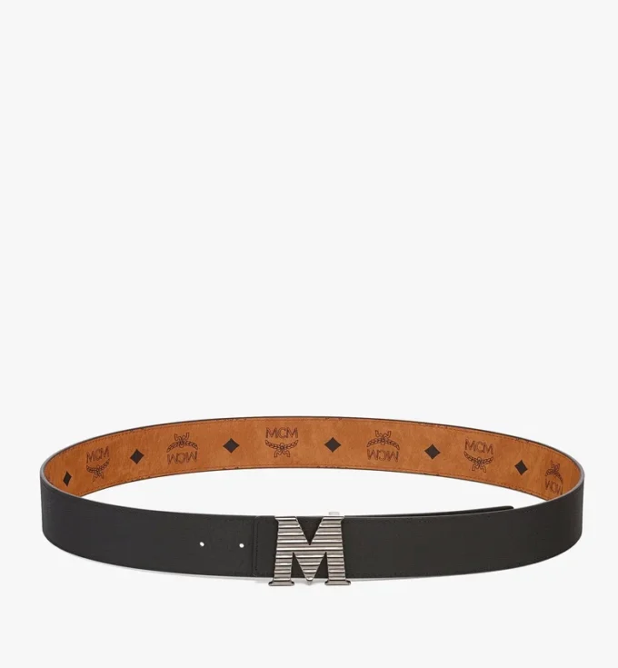 Claus Fluted M Belt 1.5″ In Grained Leather