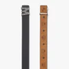 Claus Fluted M Belt 1.5″ In Grained Leather