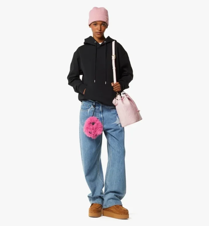 Dessau Drawstring Bag in Maxi Monogram Leather Dessau Drawstring Bag in Maxi Monogram Leather