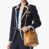 Dessau Drawstring Bag in Visetos