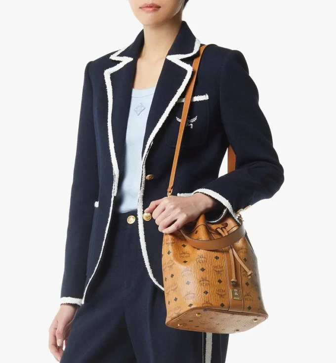 Dessau Drawstring Bag in Visetos