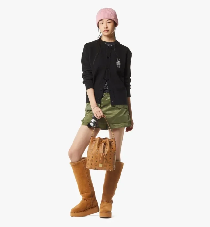 Dessau Drawstring Bag in Visetos