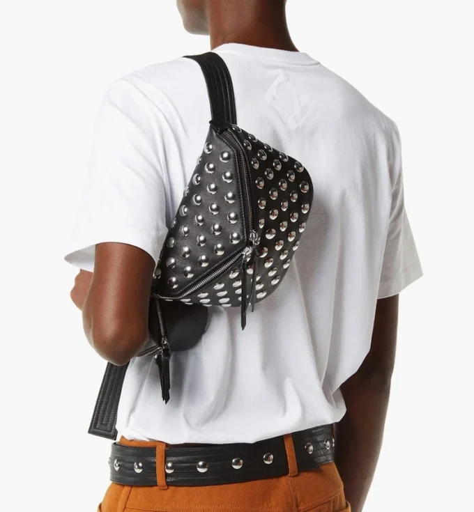 Diamant 3D Belt Bag in Galactic Gala Lambskin