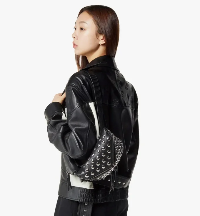Diamant 3D Belt Bag in Galactic Gala Lambskin