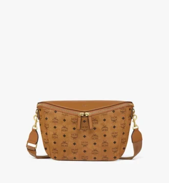 Diamant 3D Crossbody in Visetos Leather Mix
