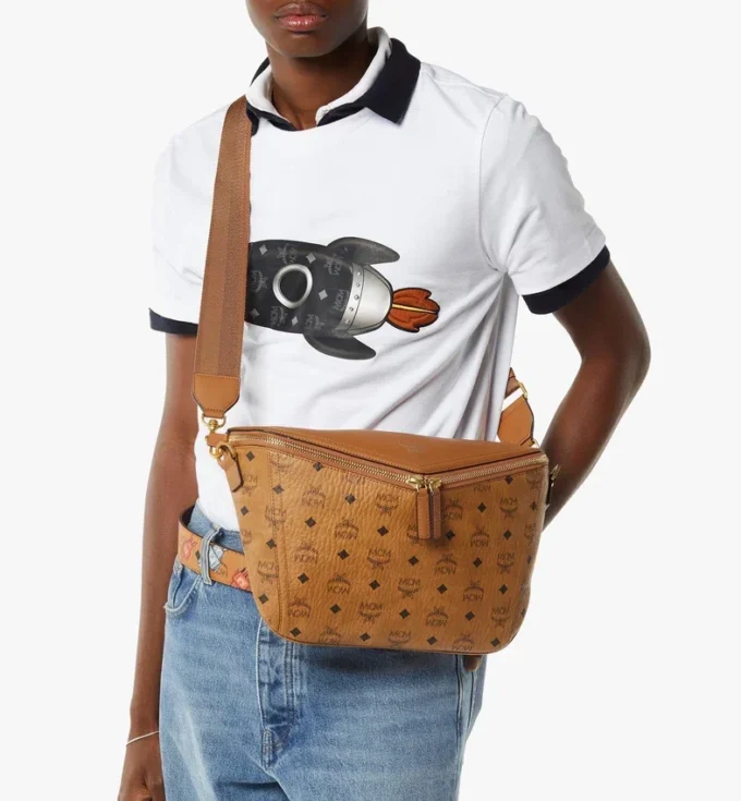 Diamant 3D Crossbody in Visetos Leather Mix Diamant 3D Crossbody in Visetos Leather Mix