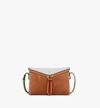 Diamant 3D Shoulder Bag in Suede and Calfskin
