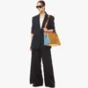 Diamant 3D Shoulder Bag in Suede and Calfskin Diamant 3D Shoulder Bag in Suede and Calfskin