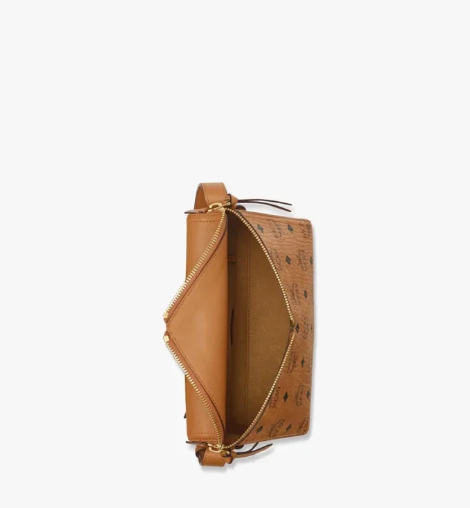 Diamant 3D Shoulder Bag in Visetos Leather Mix