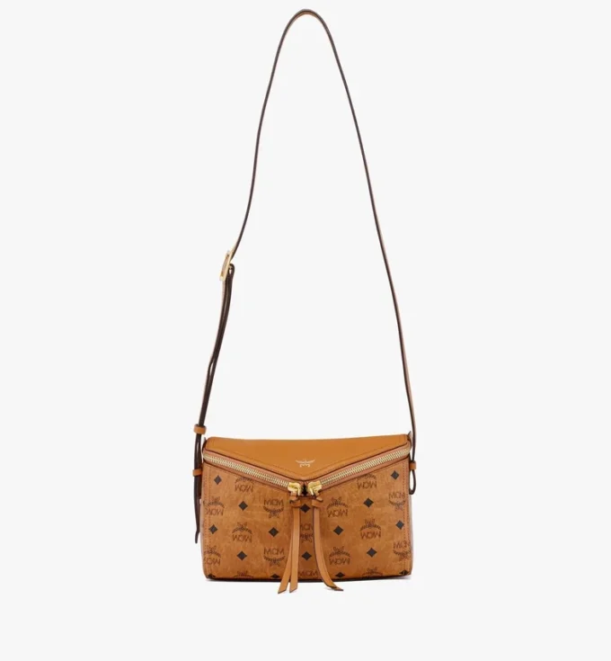 Diamant 3D Shoulder Bag in Visetos Leather Mix