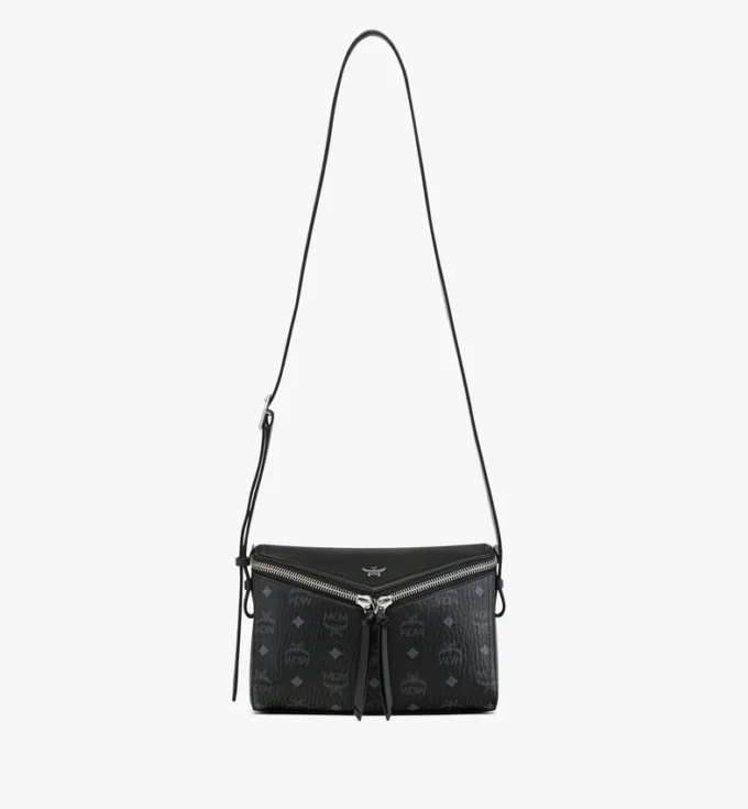 Diamant 3D Shoulder Bag in Visetos Leather Mix
