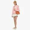 Diamond Bag in Grained Leather Diamond Bag in Grained Leather