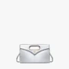 Diamond Bag in Metallic Mirror Leather Diamond Bag in Metallic Mirror Leather