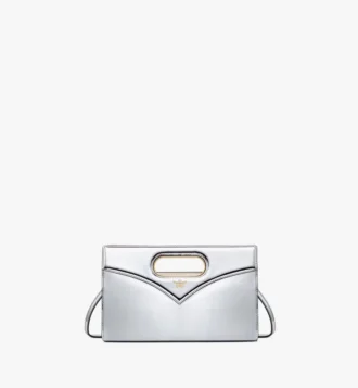 Diamond Bag in Metallic Mirror Leather