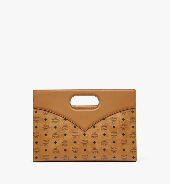 Diamond Bag in Visetos Leather Mix