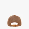 Diamond Cap in Cotton and Monogram Print Leather