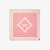 Diamond Monogram Scarf in Organic Silk Diamond Monogram Scarf in Organic Silk