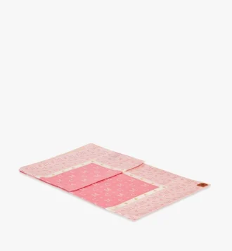 Diamond Monogram Scarf in Organic Silk